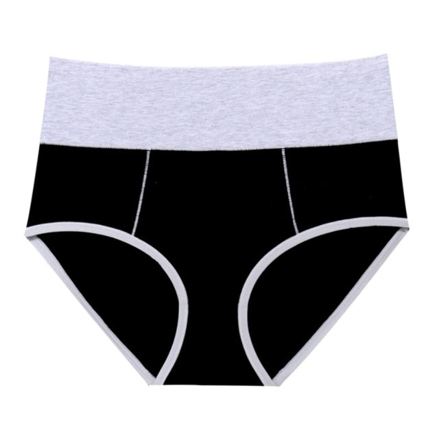 Women Cotton Brief High Waist Pant