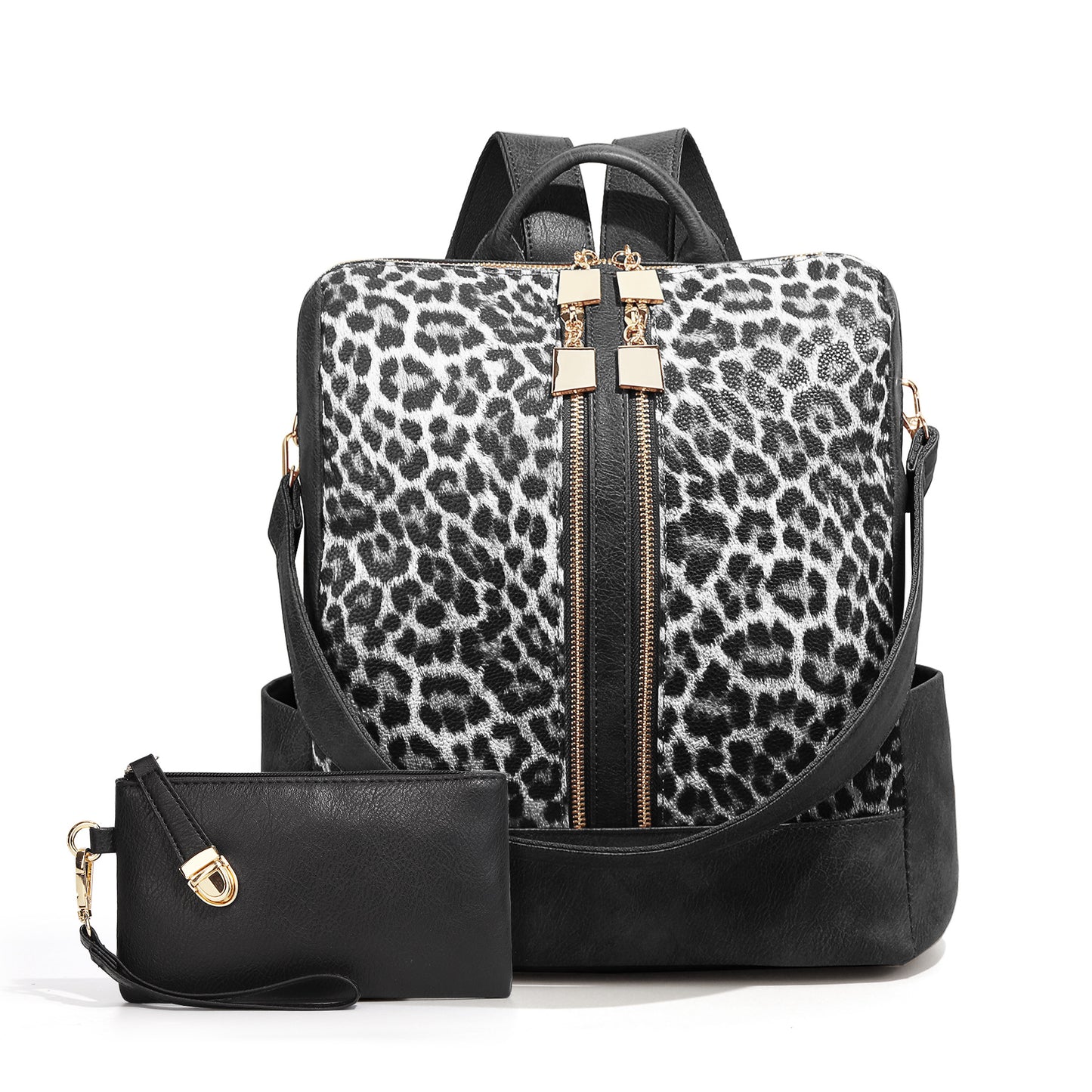 LEOVA Backpack with a Purse