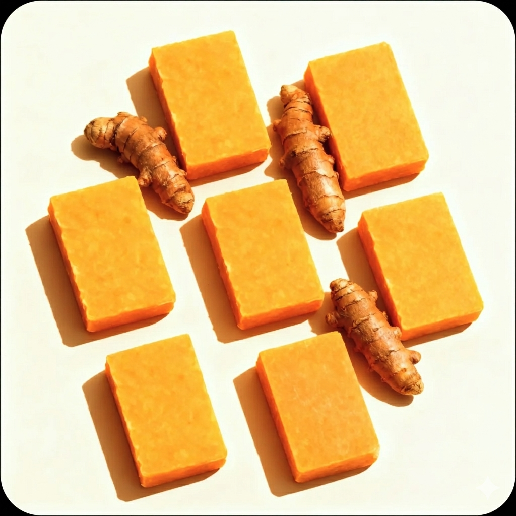 Likis Glow Bar: Handcrafted Turmeric & Kojic Acid Soap (1, 3, or 5 pcs)