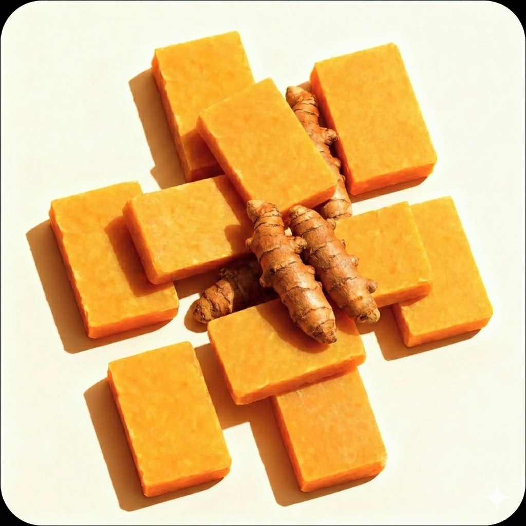 Likis Glow Bar: Handcrafted Turmeric & Kojic Acid Soap (1, 3, or 5 pcs)
