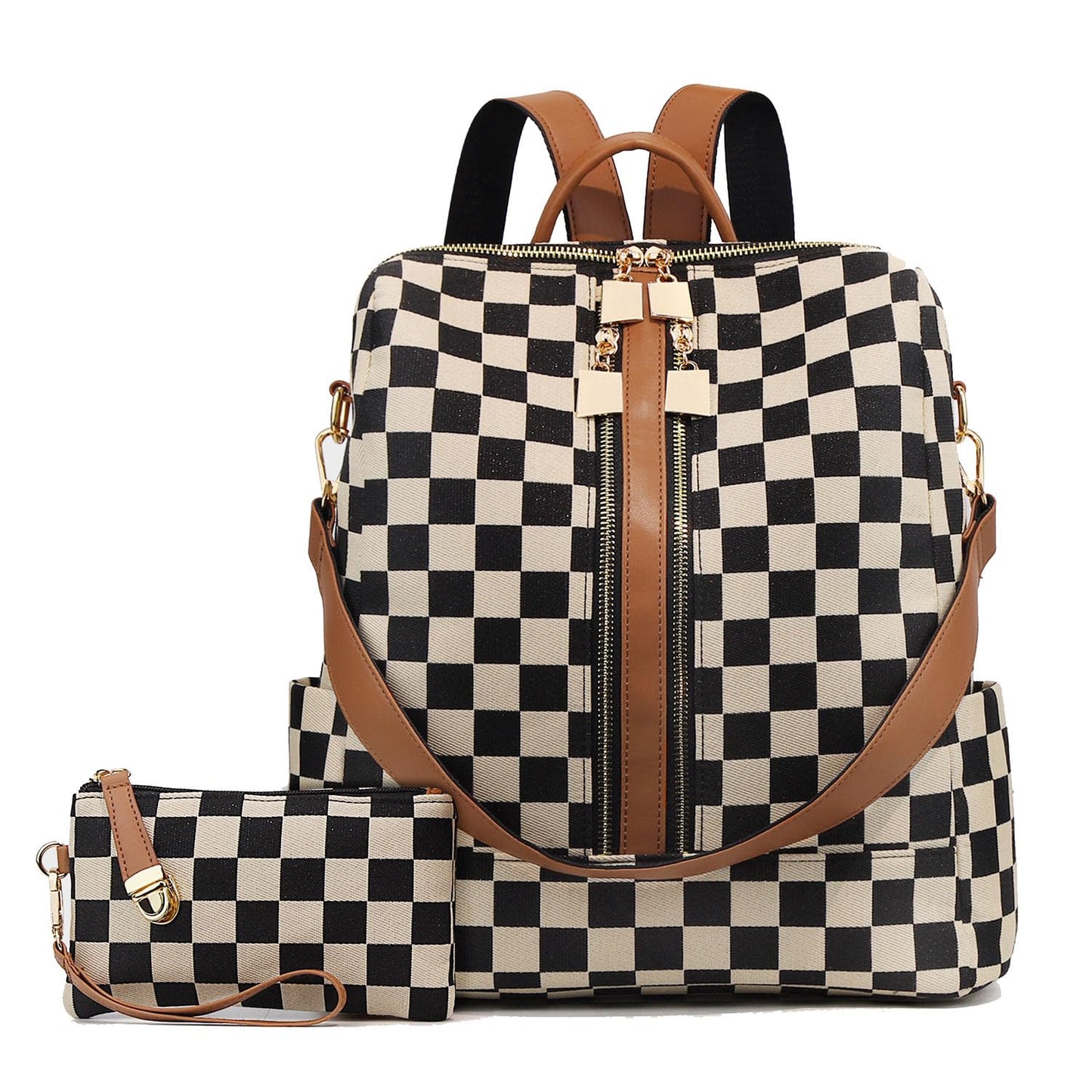 LEOVA Backpack with a Purse