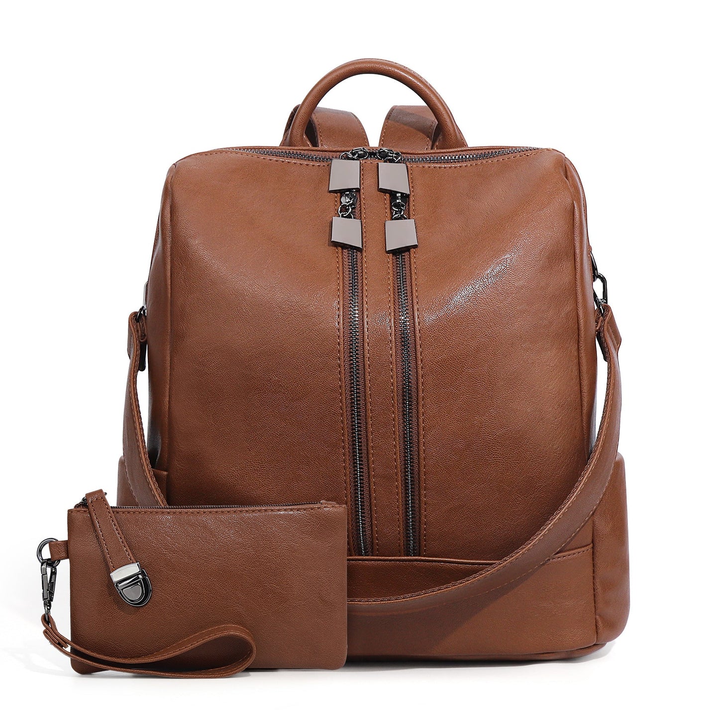 LEOVA Backpack with a Purse