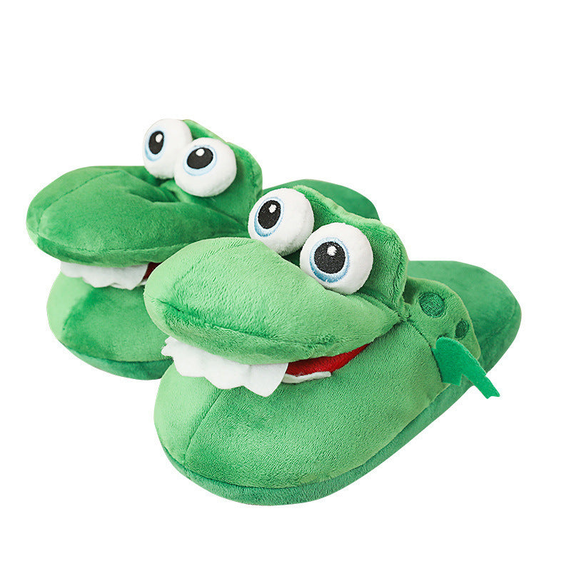 Crocodile Cotton Slippers