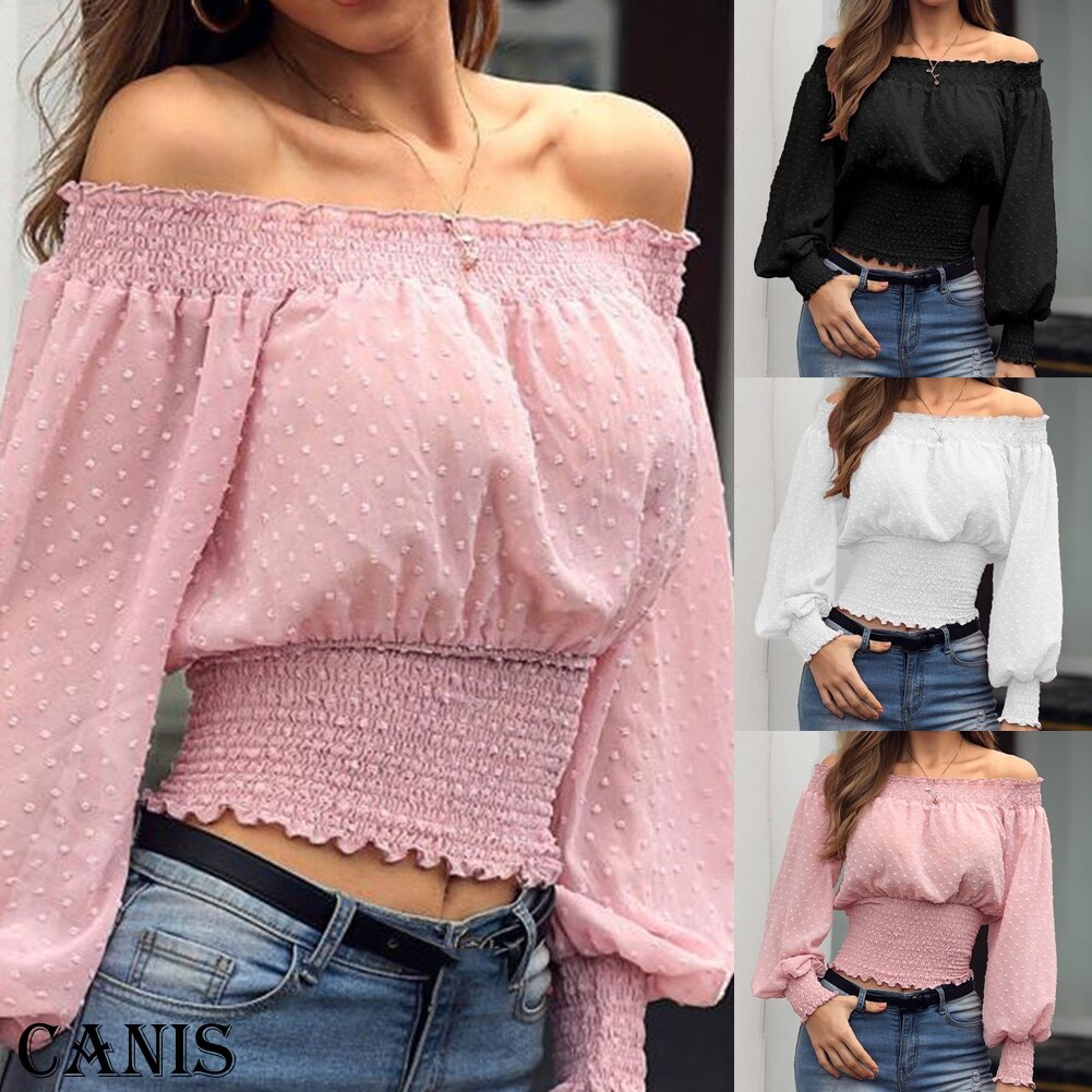 Sexy Off Shoulder Long Sleeve