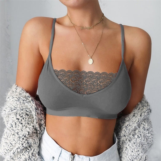 Elastic Sexy Lace Bralette